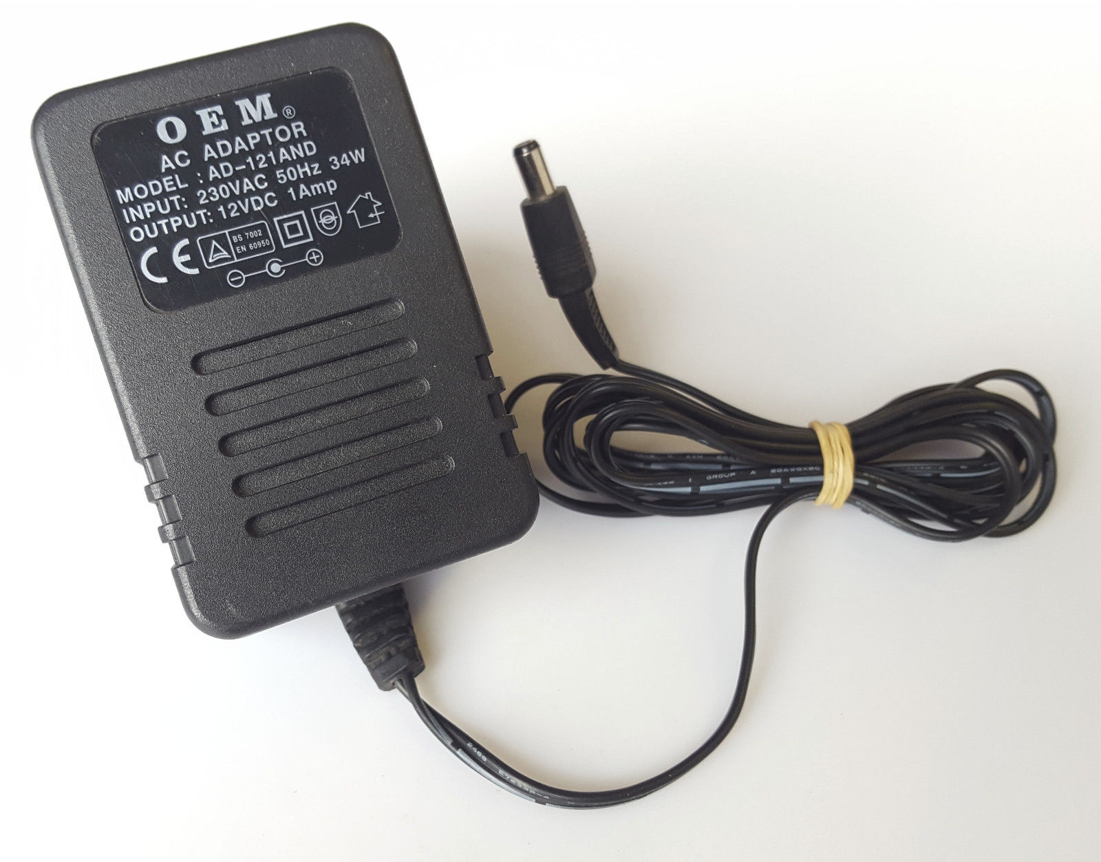 *Brand NEW* AD-121AND OEM 12V 1.0A AC/DC ADAPTER POWER SUPPLY - Click Image to Close